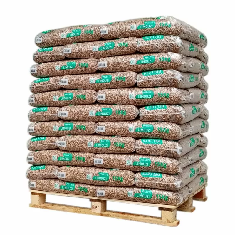 LIMOUZI Premium Pellets – Palette 990 kg (66 × 15 kg)