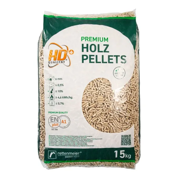 RETTENMEIER Energy Wood Premium ENplus A1 – Palette 1050 kg