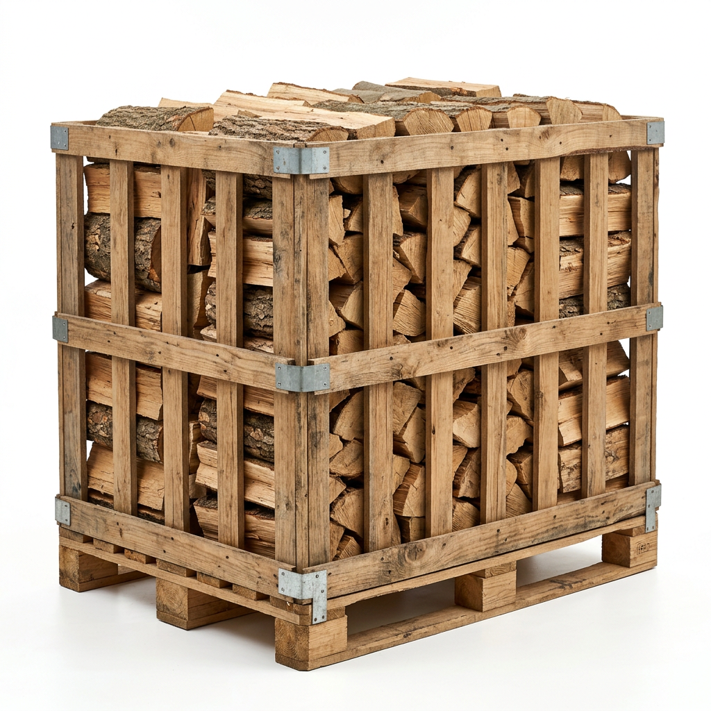 Eichen-Brennholz Premium (1 Ster) – Lieferung & Verpackung