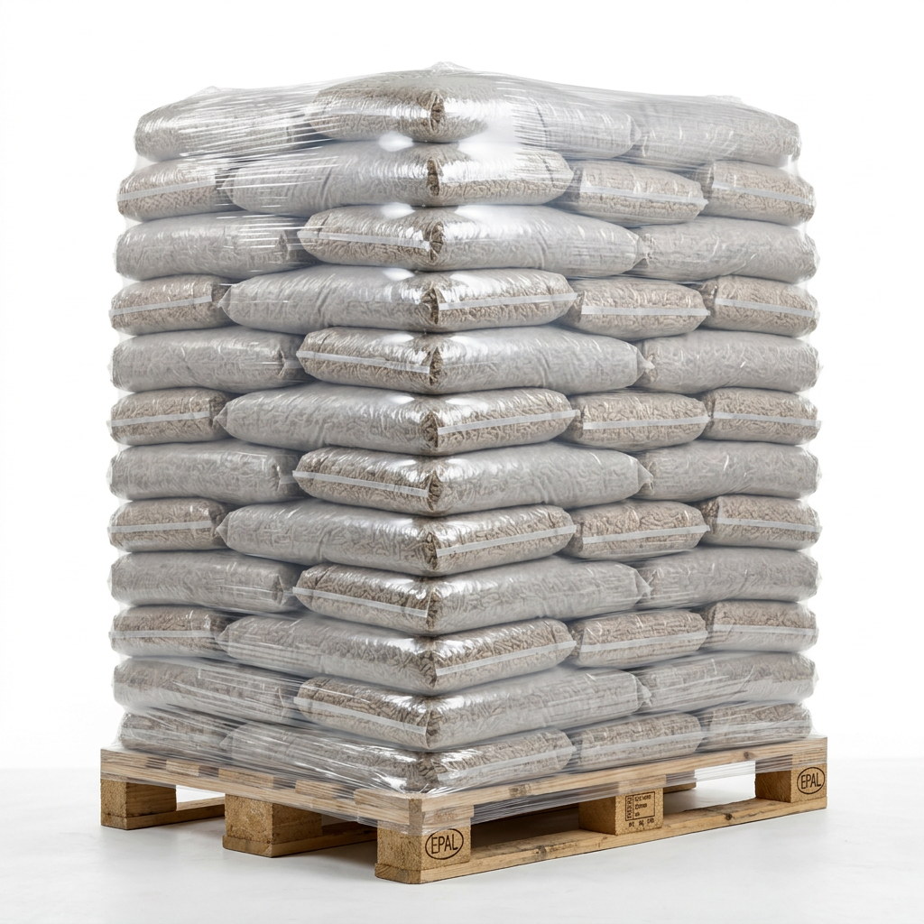 Premium Pellets ENplus A1 (1050 kg / 1 Palette) – Lieferung & Verpackung